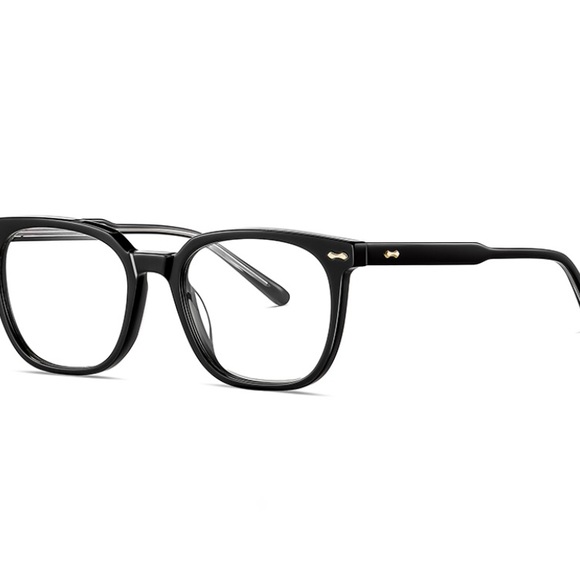 Thick Men’s/Women’s Retro Plastic Acetate Eyeglass Frame - Picture 1 of 3